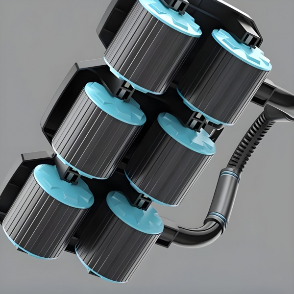 Ролер за корем с постелка 