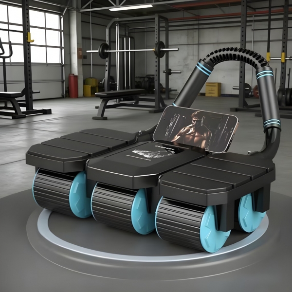 Ролер за корем с постелка 