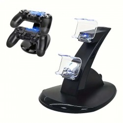 Стойка и зарядно за PS4 джойстици