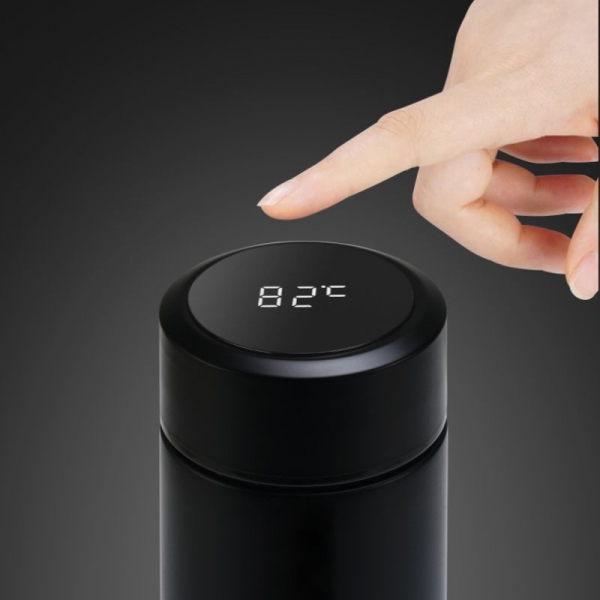 Термо чаша с LED дисплей 