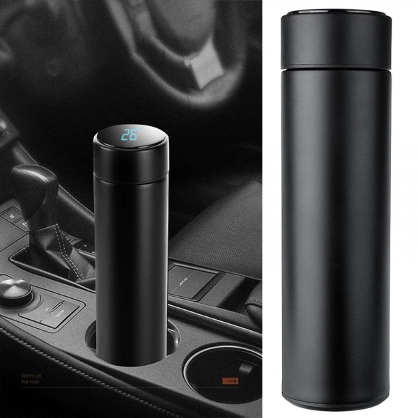 Термо чаша с LED дисплей 