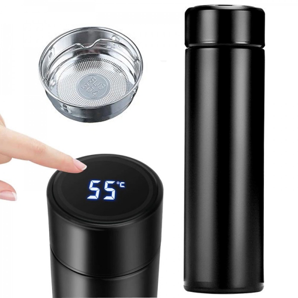 Термо чаша с LED дисплей 