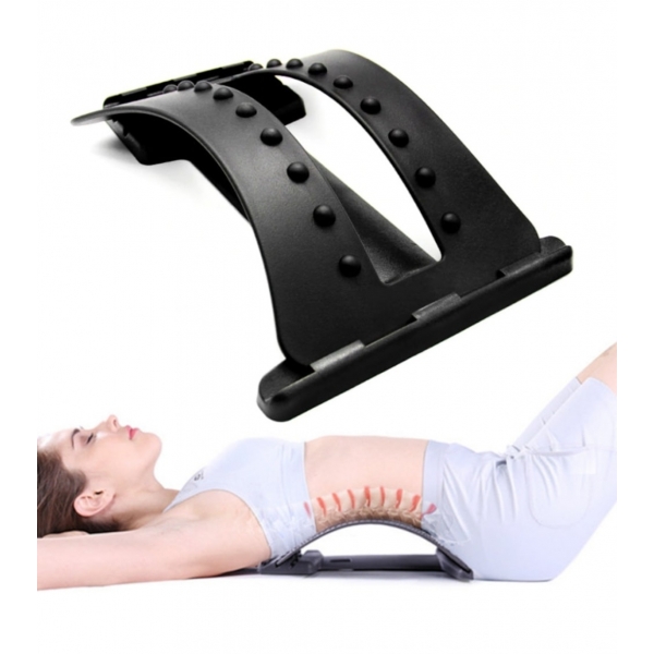 Уред за разтягане и масаж на гърба 