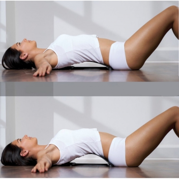 Уред за разтягане и масаж на гърба 