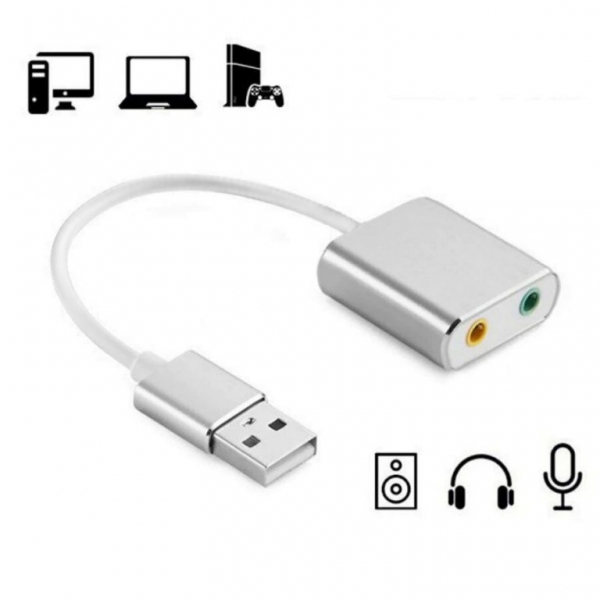 Външна USB звукова карта YQ-6 
