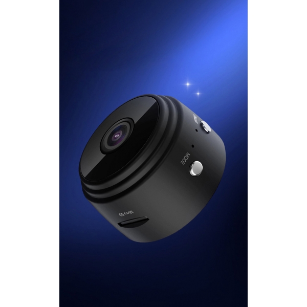 Wi-Fi Мини камера, с магнитна основа и вградена батерия 