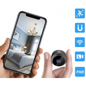 Wi-Fi Мини камера, с магнитна основа и вградена батерия 