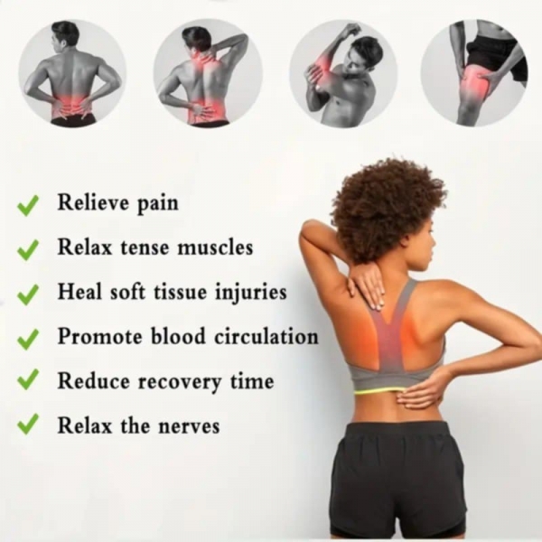 Дървен масажор с дръжка и 6 колелца