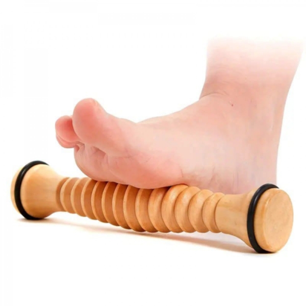 Дървен масажор за стъпала