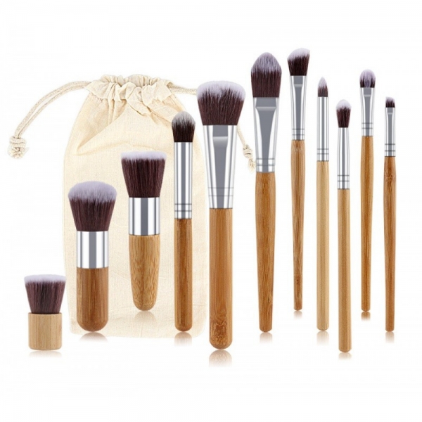 Комплект четки за гримиране – 11 броя