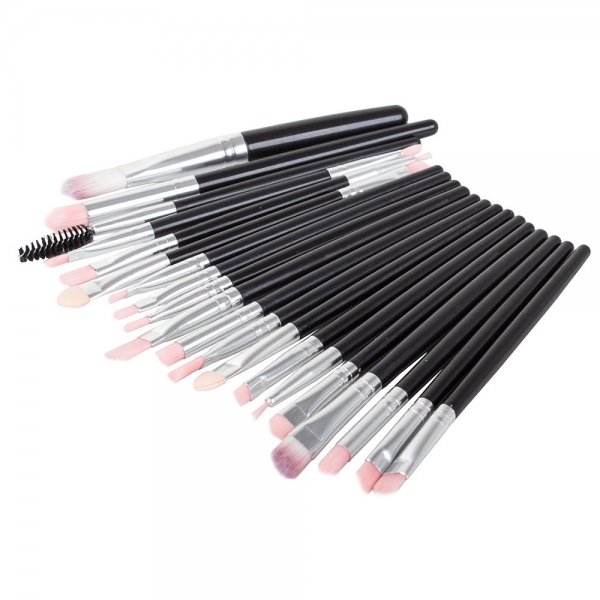 Комплект професионални четки за грим 20 броя
