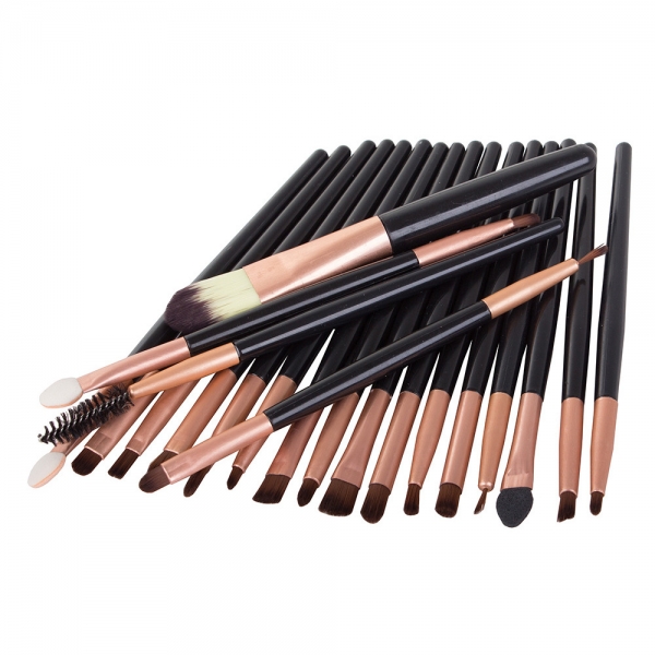 Комплект професионални четки за грим 20 броя