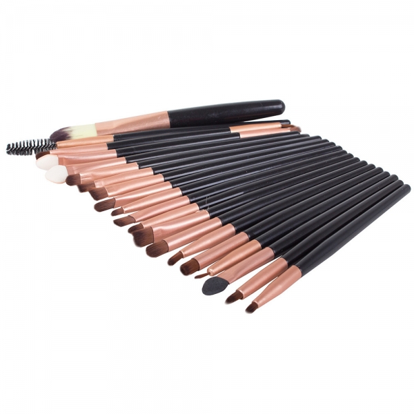 Комплект професионални четки за грим 20 броя