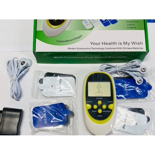 Електроимпулсен масажор с 8 електрода