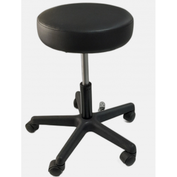 Рaботна козметична табуретка – черен цвят