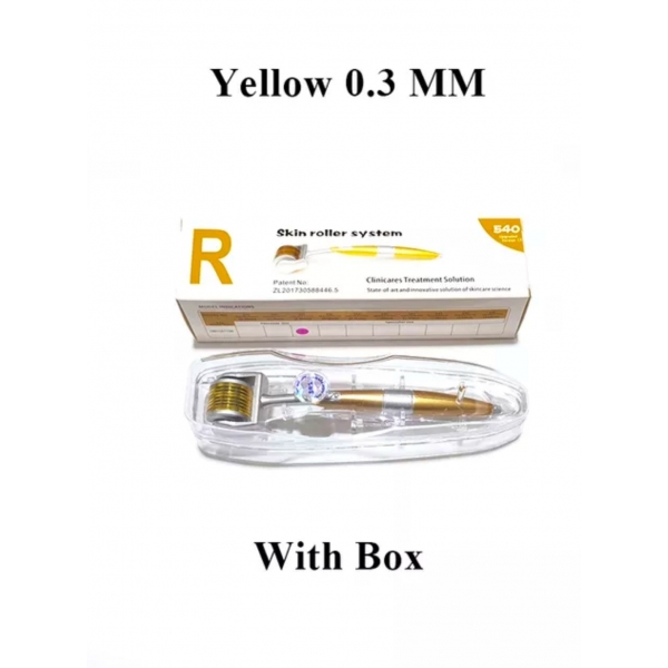 Луксозен дерма ролер за лице с 540 игли