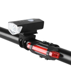 LED фар и стоп за велосипед USB