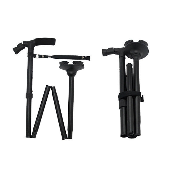 Сгъваем бастун с прожектор 