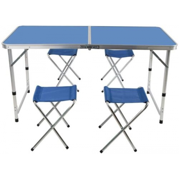 Сгъваем комплект маси и столове за къмпинг