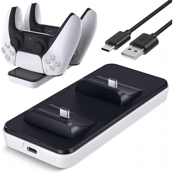 Стойка и зарядно за PS5 джойстици