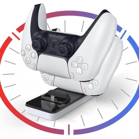 Стойка и зарядно за PS5 джойстици