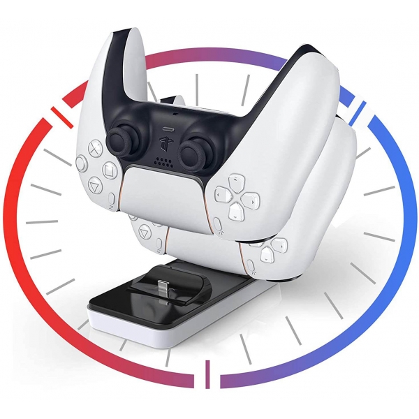 Стойка и зарядно за PS5 джойстици