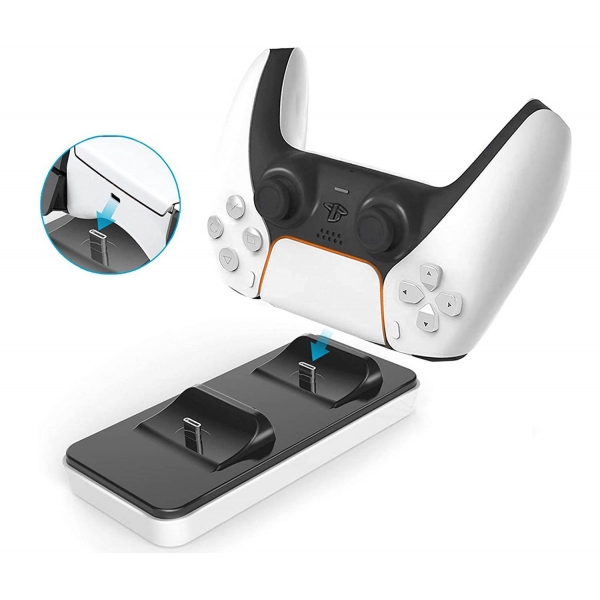 Стойка и зарядно за PS5 джойстици