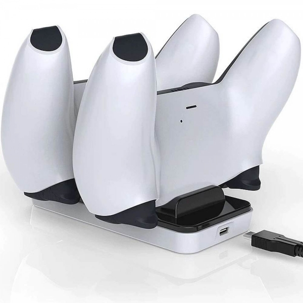 Стойка и зарядно за PS5 джойстици