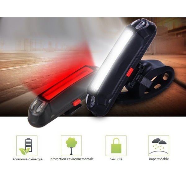 Задна LED светлина за велосипед