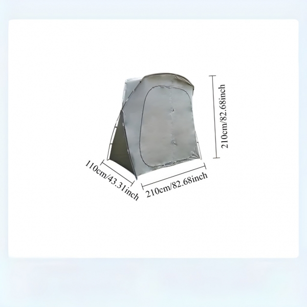 Двойна преносима баня или тоалетна