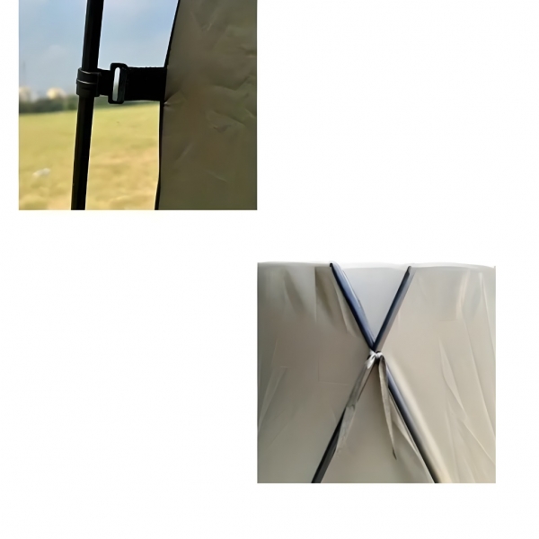 Двойна преносима баня или тоалетна