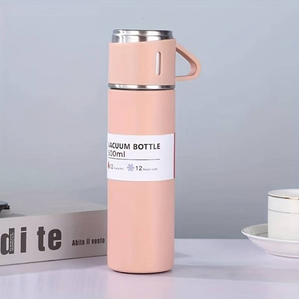 Комплект термос с 3 чаши