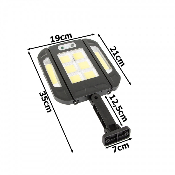 LED соларна лампа със сензор за движение