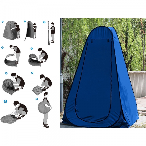 Мобилна / преносима баня, тоалетна или съблекалня 