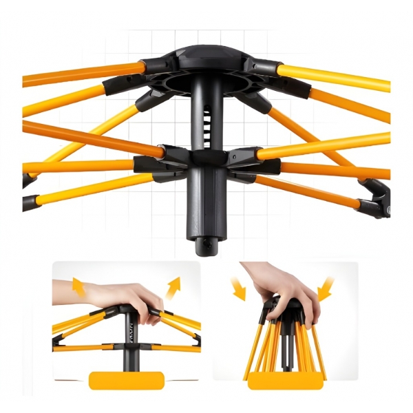 Палатка с два прозореца и две врати 