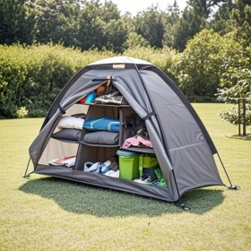 Сгъваем органайзер за обувки тип палатка