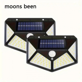 2 броя соларни лампи с 100 LED