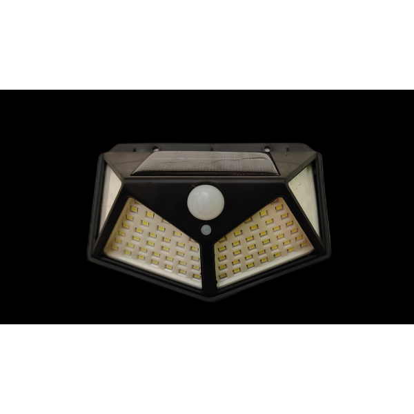 2 броя соларни лампи с 100 LED