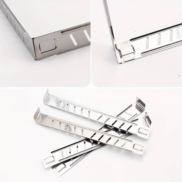 Метален щит-ветробран за преносим газов котлон