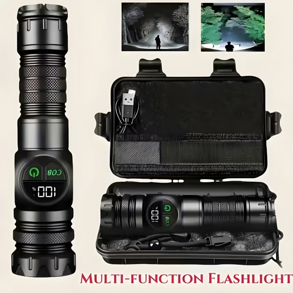 Мощен тактически LED фенер 