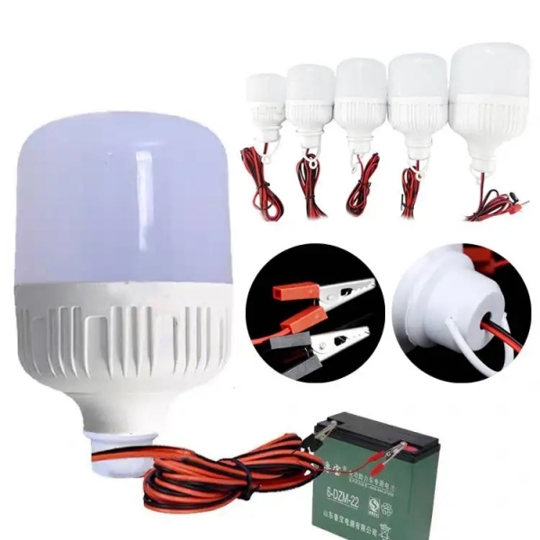 LED Лампа 10W с щипки за захранване