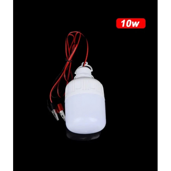 LED Лампа 10W с щипки за захранване