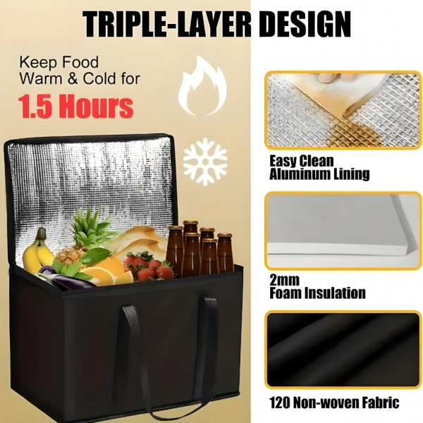 Термо изолирана чанта за храна и напитки 