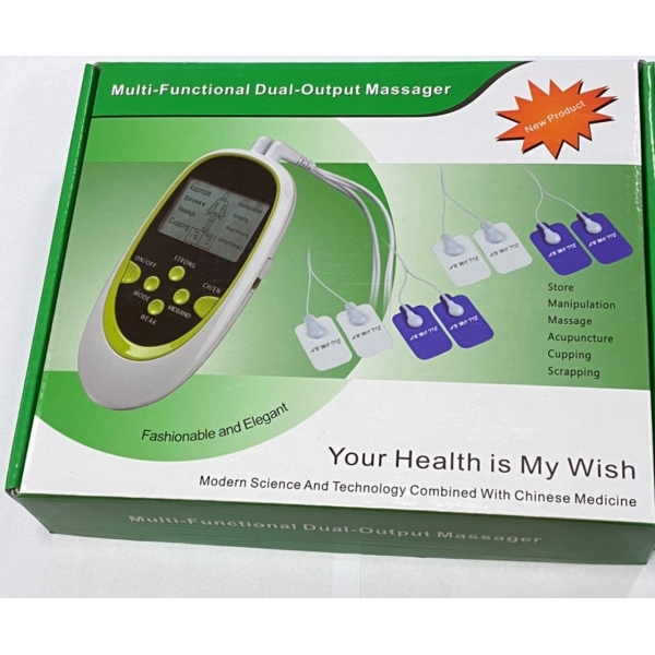 Електроимпулсен масажор с 8 електрода