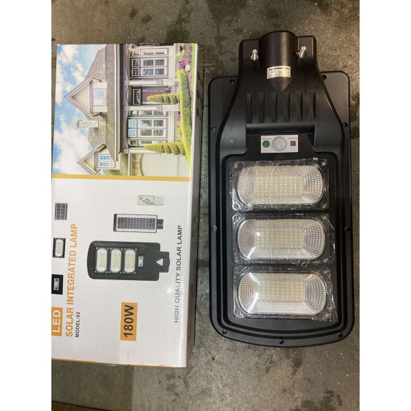 Соларна външна LED лампа 180W