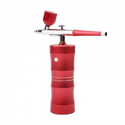 Мини кислороден спрей за кислородна мезотерапия Airbrush Red