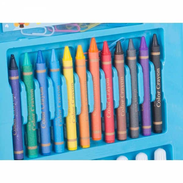 Детски комплект за рисуване в куфар 68 части 