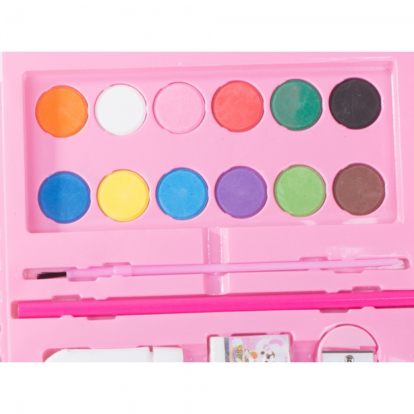 Детски комплект за рисуване в куфар 68 части 