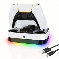 Станция за зареждане на PlayStation 5 контролери (PS5) Станция за зареждане на PlayStation 5 контролери (PS5)
