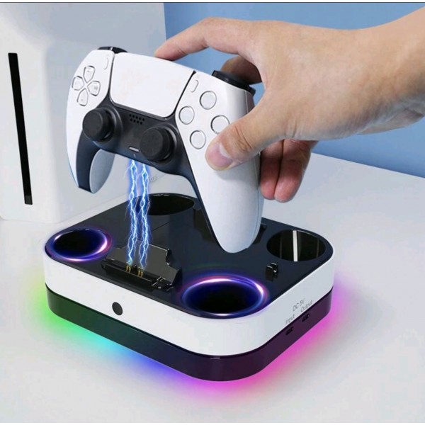 Станция за зареждане на PlayStation 5 контролери (PS5) Станция за зареждане на PlayStation 5 контролери (PS5)